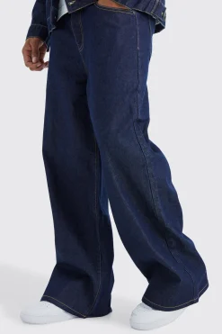Super Baggy Rigid Jeans | BoohooMAN UK