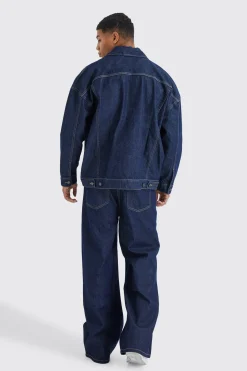 Super Baggy Rigid Jeans | BoohooMAN UK