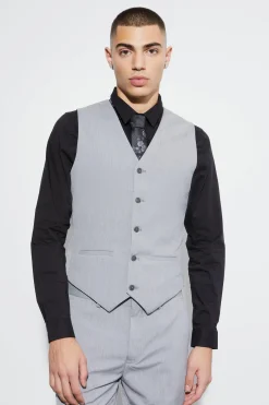 Super Skinny Core Grey Suit | BoohooMAN UK