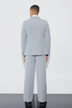 Super Skinny Double Breasted Suit Jacket | BoohooMAN UK