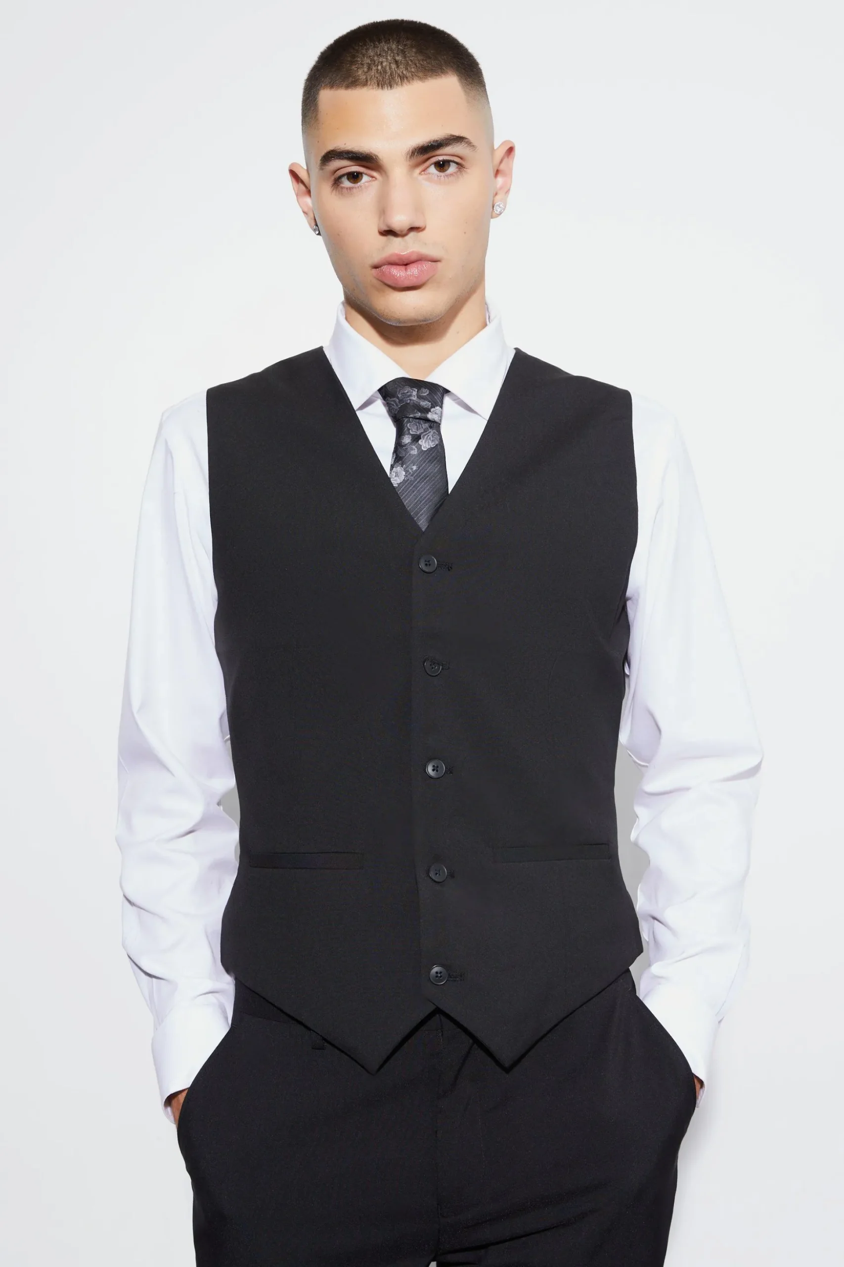 Super Skinny Fit Core Suit | BoohooMAN UK