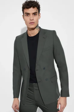 SUPER SKINNY PLAIN SUIT | BoohooMAN UK