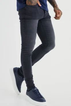 Super Skinny Stretch Jean | BoohooMAN UK