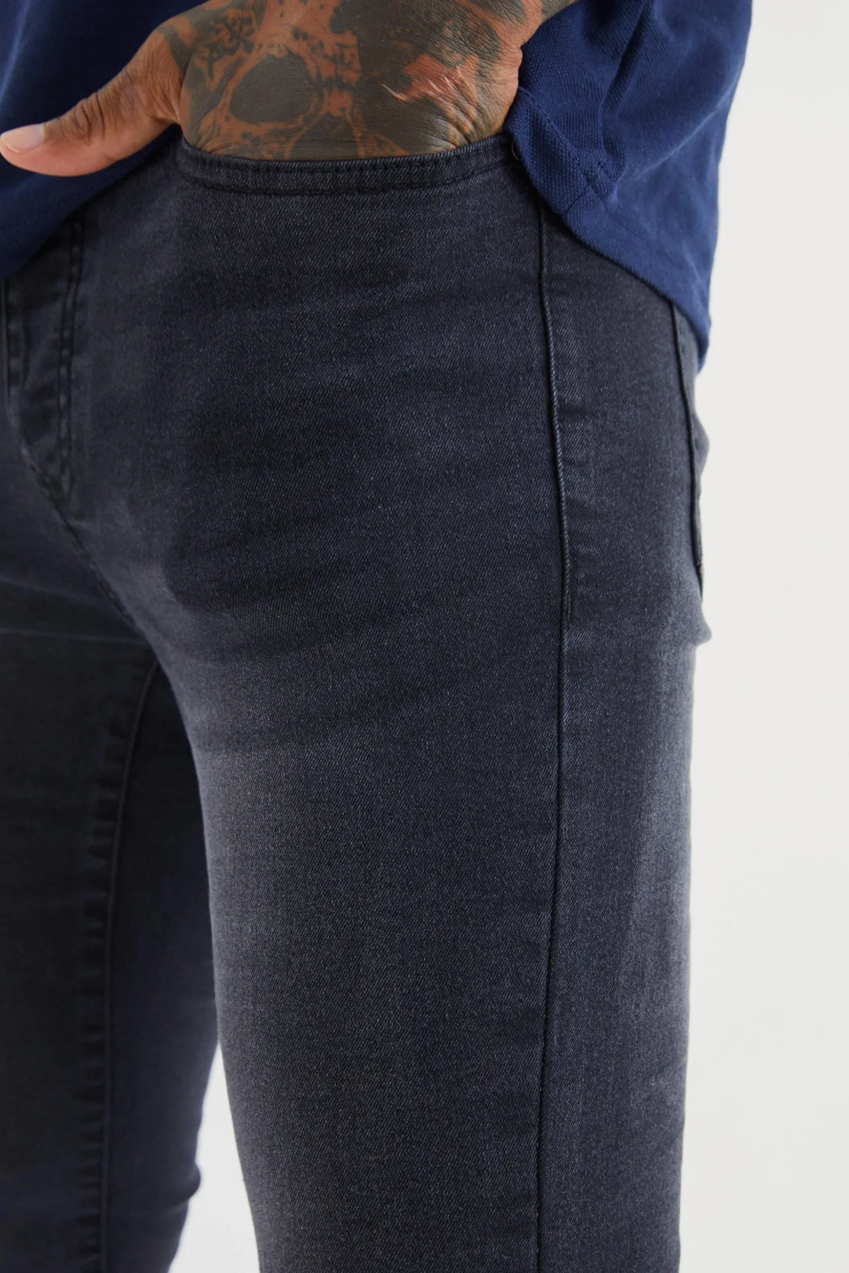 Super Skinny Stretch Jean | BoohooMAN UK