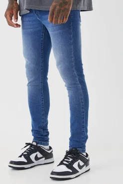 Super Skinny Stretch Jean | BoohooMAN UK