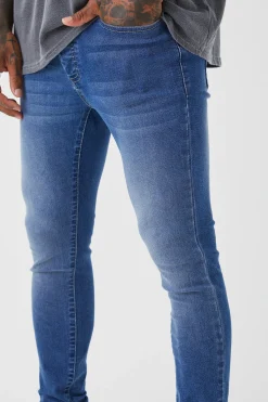 Super Skinny Stretch Jean | BoohooMAN UK