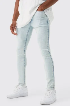 Super Skinny Stretch Jean | BoohooMAN UK