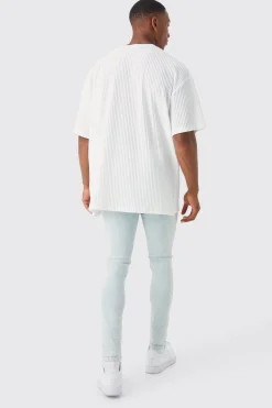 Super Skinny Stretch Jean | BoohooMAN UK