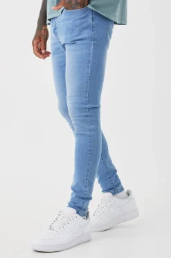 Super Skinny Stretch Jean | BoohooMAN UK