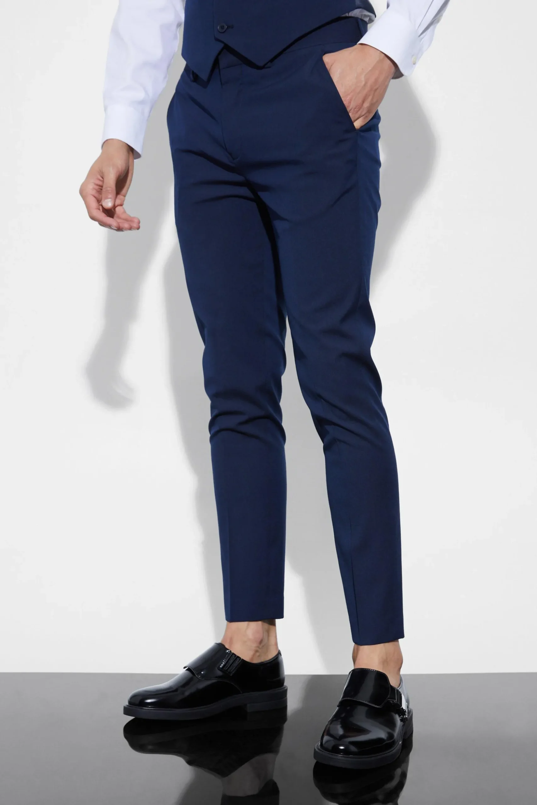Super Skinny Suit Trousers | BoohooMAN UK