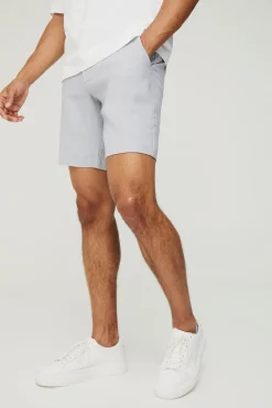 Tailored Marl Slim Fit Shorts | BoohooMAN UK