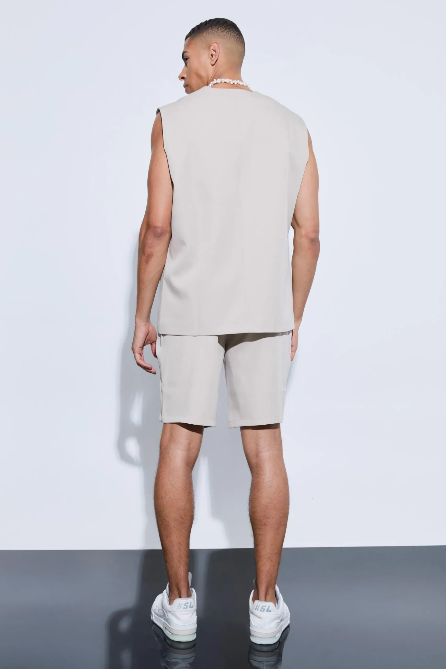 Tailored Pull Over Waistcoat | BoohooMAN UK