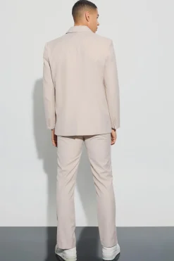 Tailored Straight Fit Trousers | BoohooMAN UK
