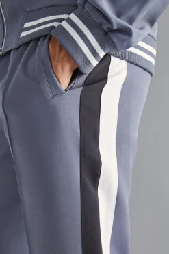 Tailored Varsity Trouser | BoohooMAN UK