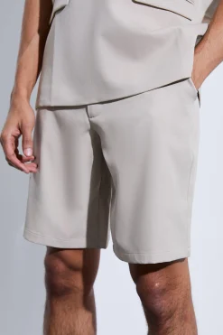 Tailored Wide Leg Shorts | BoohooMAN UK