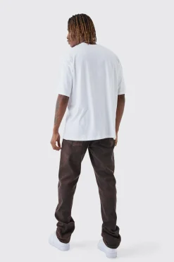 Tall 8 Ball Embroidered T-Shirt | BoohooMAN UK