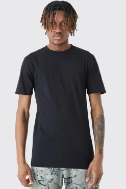 Tall 2 Pack Muscle Fit T-shirt | BoohooMAN UK