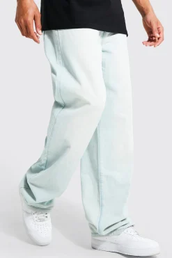 Tall Baggy Fit Rigid Denim Jean | BoohooMAN UK