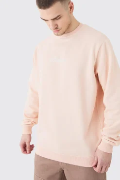 Tall Basic Crew Neck Homme Sweatshirt | BoohooMAN UK