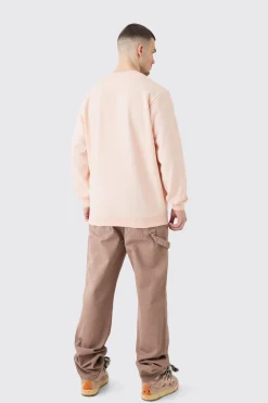 Tall Basic Crew Neck Homme Sweatshirt | BoohooMAN UK