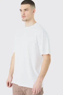 Tall Basic Crew Neck T-shirt | BoohooMAN UK