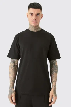 Tall Basic Crew Neck T-shirt | BoohooMAN UK
