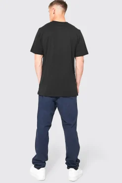 Tall Basic Longline Crew Neck T-shirt | BoohooMAN UK