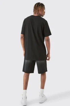 Tall Basic Longline Crew Neck T-shirt | BoohooMAN UK