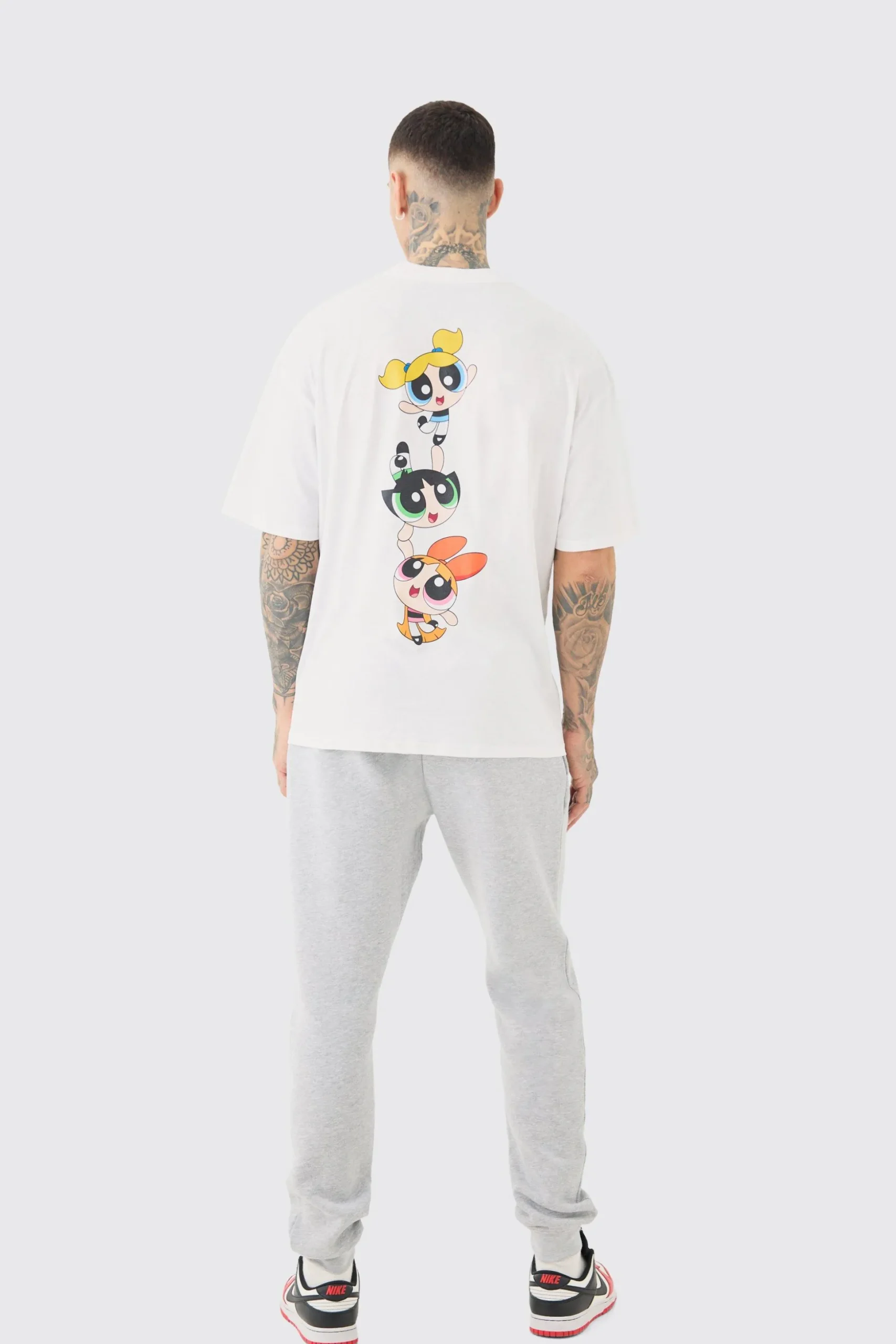 Tall Basic Skinny Fit Jogger In Grey Marl | BoohooMAN UK
