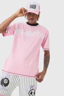 Tall Boxy Limited Basketball Tee & Short Set | BoohooMAN UK