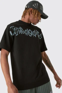 Tall Boxy Limited Basketball Tee & Short Set | BoohooMAN UK