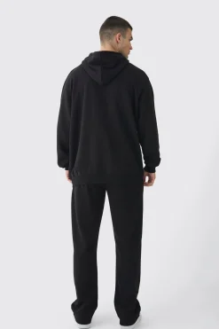 Tall Cherub Graffiti Graphic Hoodie & Relaxed Fit Jogger Tracksuit | BoohooMAN UK