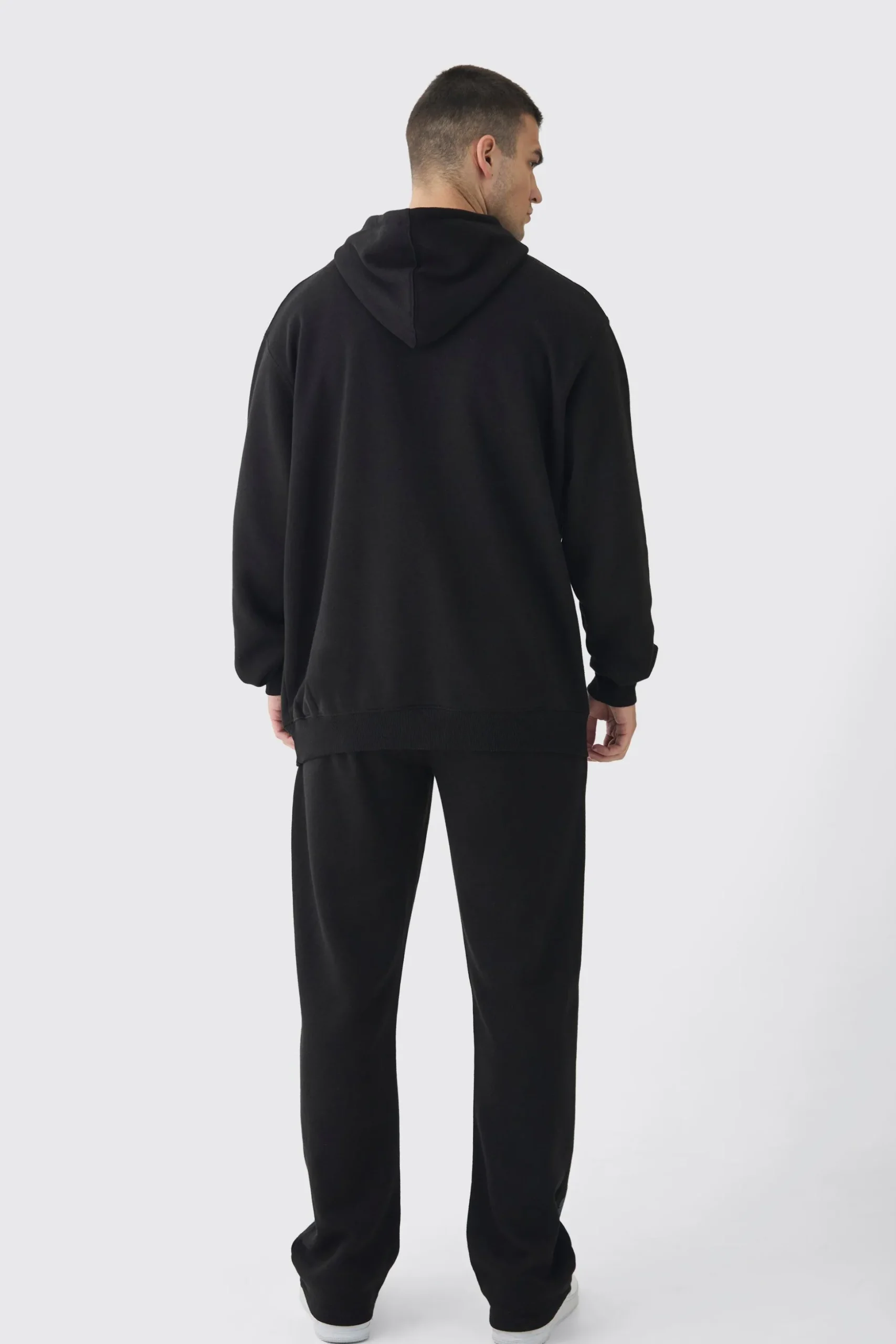 Tall Cherub Graffiti Graphic Hoodie & Relaxed Fit Jogger Tracksuit | BoohooMAN UK