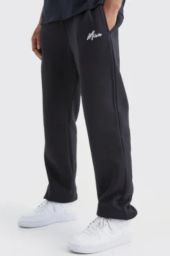 Tall Core Fit Man Signature Branded Jogger | BoohooMAN UK