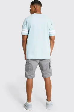 Tall Elastic Waist Cargo Short | BoohooMAN UK