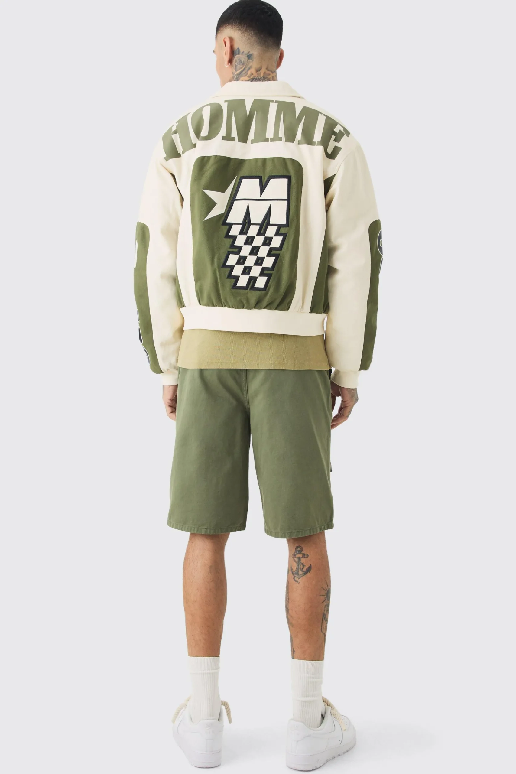 Tall Elasticated Waist Relaxed Bungee Cord Shorts | BoohooMAN UK