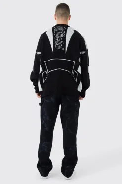 Tall Fixed Waist Relaxed Smoke Wash Carpenter Trouser | BoohooMAN UK