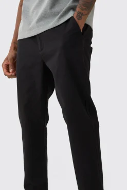 Tall Fixed Waist Skinny Chino Trouser | BoohooMAN UK