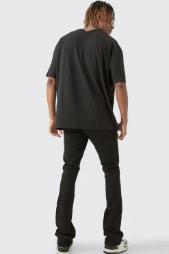 Tall Floral Graphic T-shirt | BoohooMAN UK