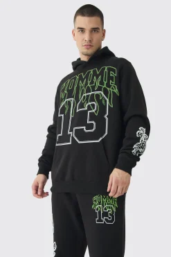 Tall Homme 13 Varsity Tracksuit | BoohooMAN UK