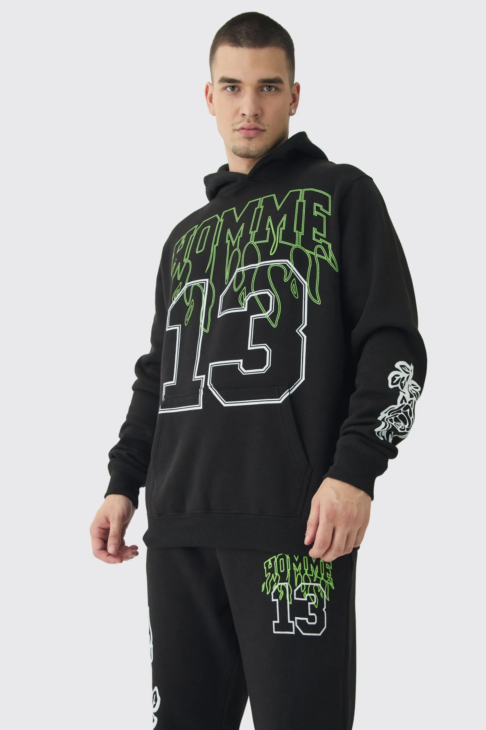 Tall Homme 13 Varsity Tracksuit | BoohooMAN UK