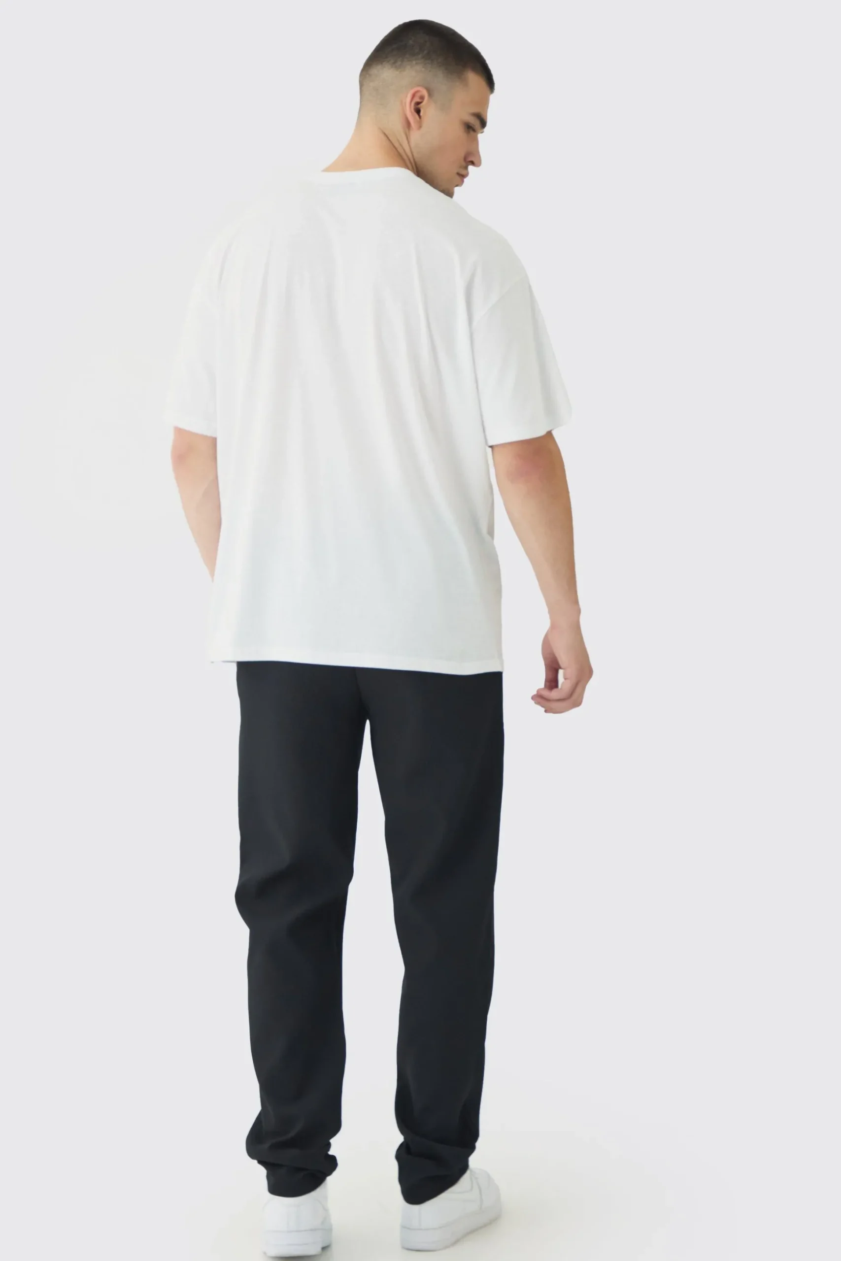 Tall Homme Western Oversized T-Shirt | BoohooMAN UK