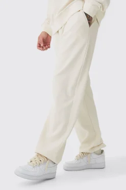 Tall Jacquard Knit Drawcord Joggers | BoohooMAN UK