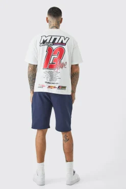 Tall Loose Fit Jersey Short | BoohooMAN UK
