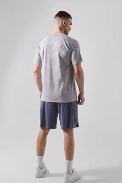 Tall Man Active Camo Raglan Regular Fit Performance T-shirt | BoohooMAN UK