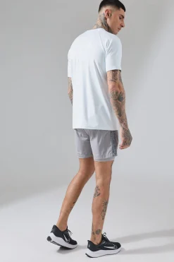 Tall Man Active Camo Raglan Performance T-shirt | BoohooMAN UK