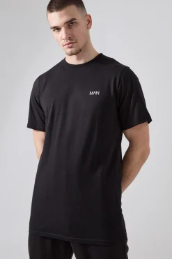 Tall Man Active Gym Basic T-shirt | BoohooMAN UK