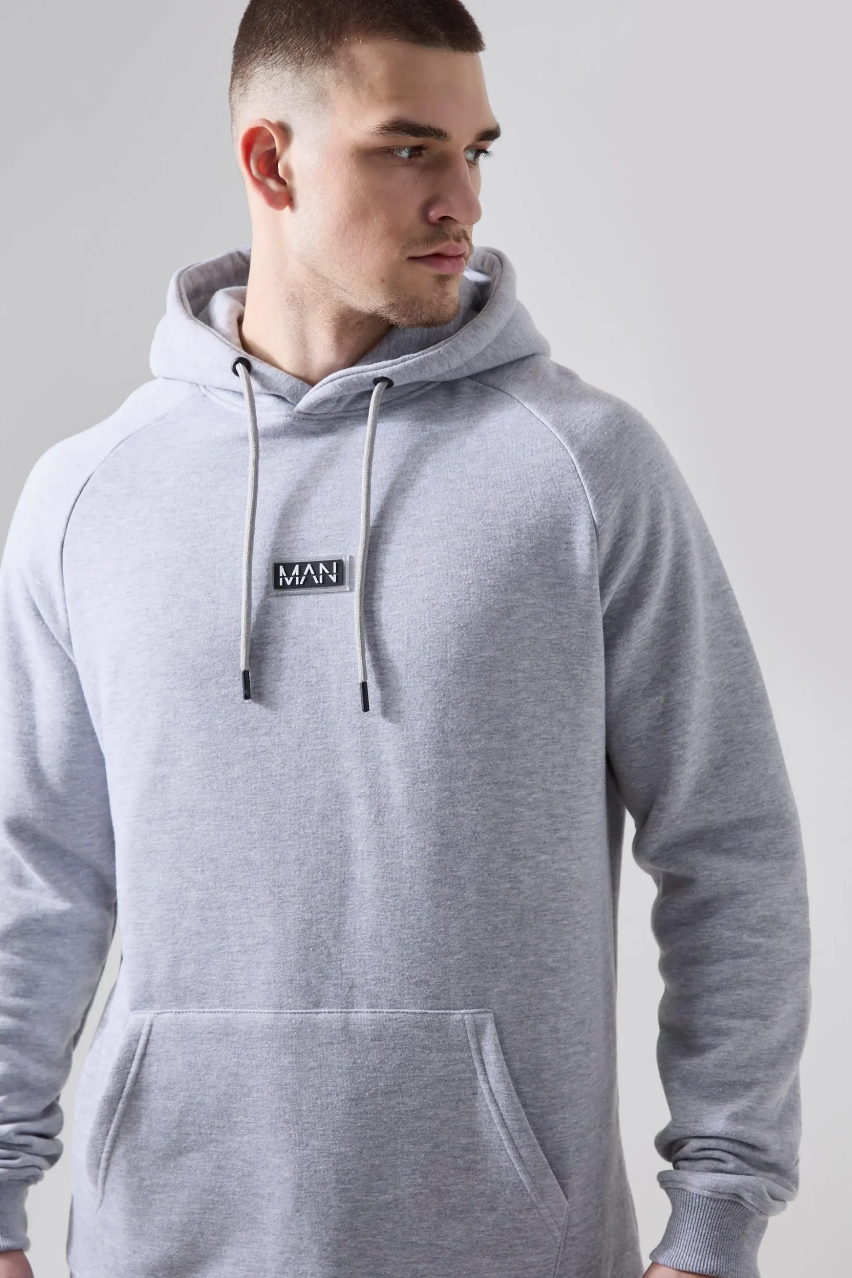Tall Man Active Gym Regular Fit Training Hoodie & Short Set | BoohooMAN UK