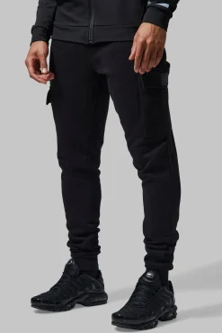 Tall Man Active Gym Skinny Cargo Jogger | BoohooMAN UK