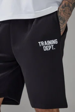 Tall Man Active Training Dept. Oversized 9inch Short | BoohooMAN UK
